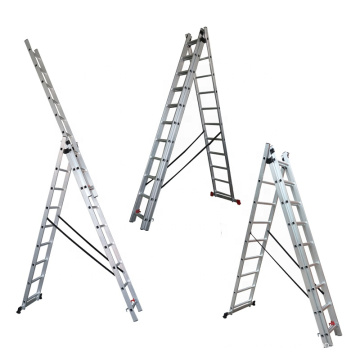 Saudi Arabia hot sales combination aluminium ladder with CE